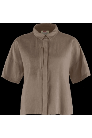 Fjällräven Fjällräven Ovik Hemp Camp Shirt SS W 244_Suede Brown