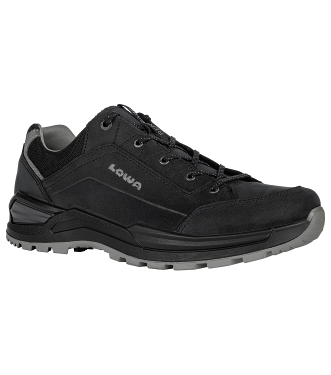 Lowa Lowa Renegade Evo LL Lo 9930 black/grey LM311402 9930 black/grey Lowa wandelschoenen LM311402 licht grijs bij Leerentveldvrijetijd.nl