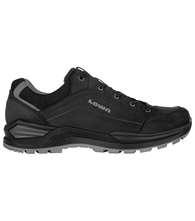 Lowa Lowa Renegade Evo LL Lo 9930 black/grey LM311402 9930 black/grey Lowa wandelschoenen LM311402 licht grijs bij Leerentveldvrijetijd.nl