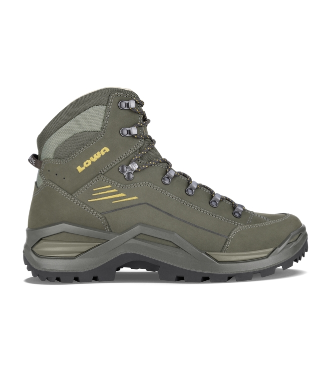 Lowa Lowa Renegade Evo LL Mid 7898 olive/mustard LM311970 7898 olive/mustard Lowa wandelschoenen LM311970 blauw bij Leerentveldvrijetijd.nl