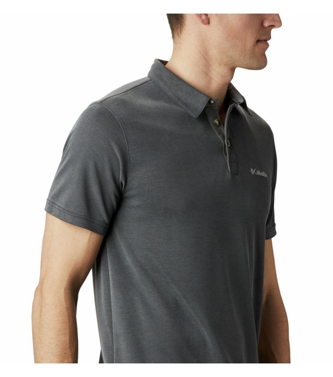 Columbia Columbia Nelson Point™ Polo 011_shark 1772721 011_Shark Columbia fleeces en truien 1772721 lichtblauw bij Leerentveldvrijetijd.nl