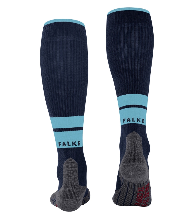 Falke Falke TK Compression Energy marine 16089 6120 marine Falke wandelsokken 16089 6120 antraciet bij Leerentveldvrijetijd.nl