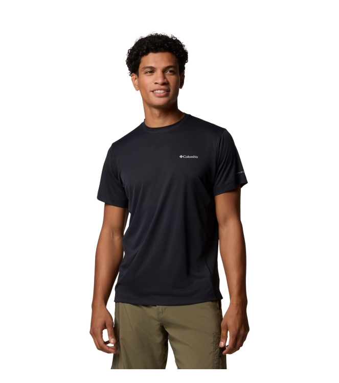 Columbia Columbia Zero Rules™ Light SS Crew 010_black 2118501 010_Black Columbia fleeces en truien 2118501 licht grijs bij Leerentveldvrijetijd.nl