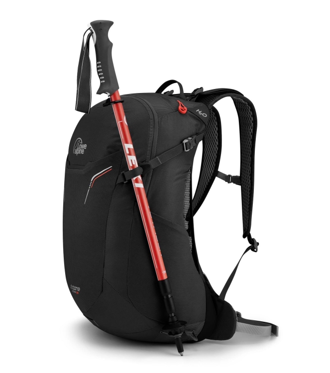 Lowe Alpine Lowe Alpine AirZone Active 22 dagrugzak bl_black FTF-17 BL_Black Lowe Alpine tassen FTF-17 licht grijs bij Leerentveldvrijetijd.nl