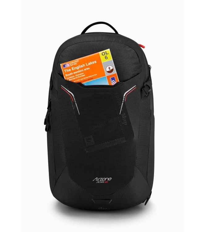 Lowe Alpine Lowe Alpine AirZone Active 22 dagrugzak bl_black FTF-17 BL_Black Lowe Alpine tassen FTF-17 licht grijs bij Leerentveldvrijetijd.nl