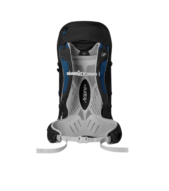 Lowe Alpine Lowe Alpine Airzone Trek 45:55 M-L rugzak bl_black FTE-90 BL_Black Lowe Alpine tassen FTE-90 licht grijs bij Leerentveldvrijetijd.nl