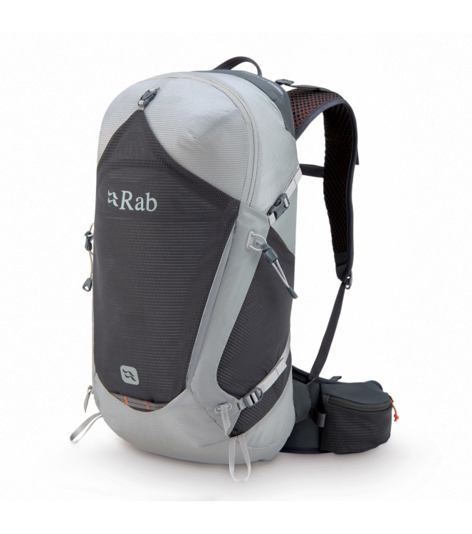 Rab Rab Protium 27 dpa_dark pewter/anthracite QAP-62 DPA_Dark Pewter/Anthracite Rab tassen QAP-62 zwart combinatie bij Leerentveldvrijetijd.nl