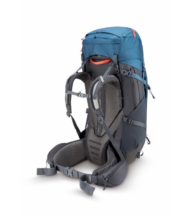 Rab Rab Hyperon 65 ND ora-smd_orion blue/anthracite QAP-84 ORA-SMD_Orion Blue/Anthracite Rab tassen QAP-84 antraciet bij Leerentveldvrijetijd.nl