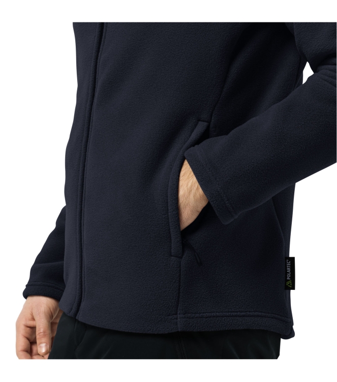 Jack Wolfskin Jack Wolfskin Winterstein FZ M 1010_night blue 1711371 1010_night blue Jack Wolfskin fleeces en truien 1711371 geen kleur bij Leerentveldvrijetijd.nl