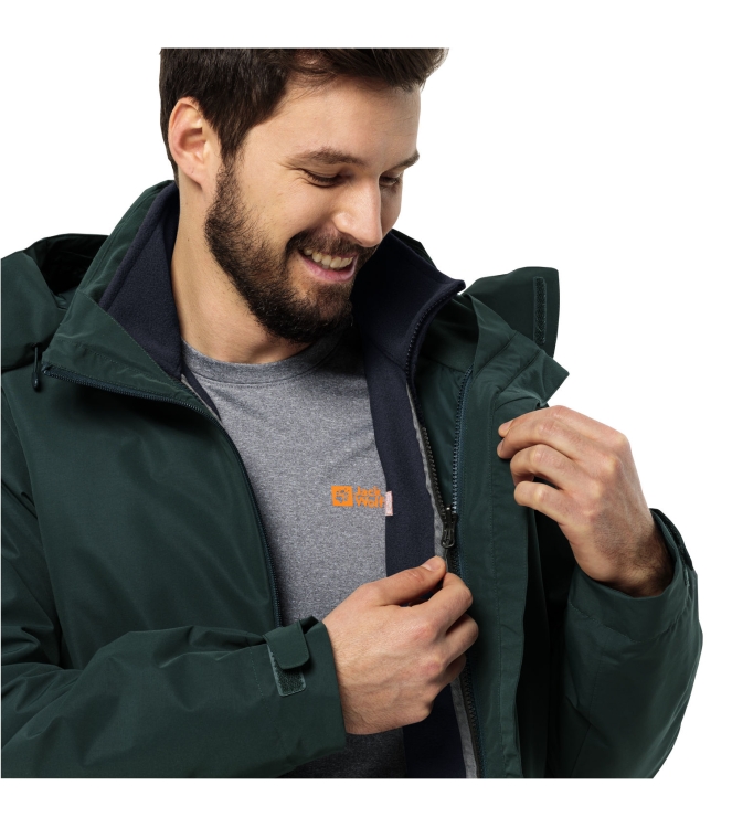 Jack Wolfskin Jack Wolfskin Winterstein FZ M 1010_night blue 1711371 1010_night blue Jack Wolfskin fleeces en truien 1711371 geen kleur bij Leerentveldvrijetijd.nl