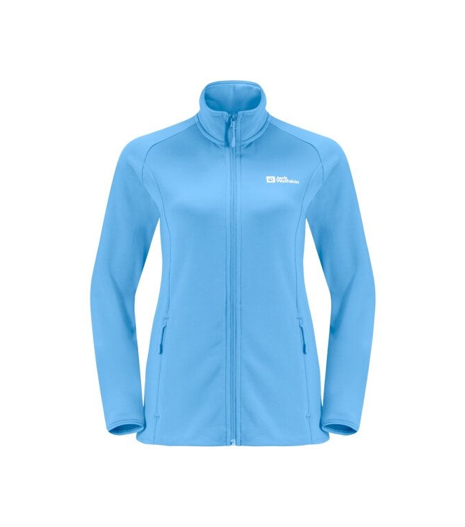 Jack Wolfskin Jack Wolfskin Baiselberg FZ W c0454_mid blue 1711401 C0454_mid blue Jack Wolfskin fleeces en truien 1711401 antraciet bij Leerentveldvrijetijd.nl