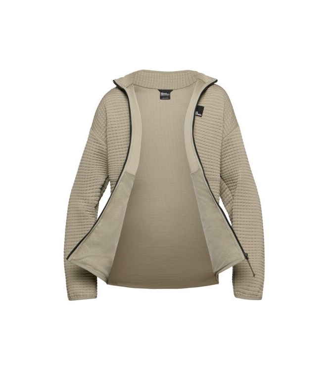 Jack Wolfskin fleeces en truien A63846 lichtblauw bij Leerentveldvrijetijd.nl