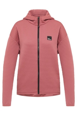 Jack Wolfskin Jack Wolfskin Mogari Hooded FZ W J0127_mineral red Jack Wolfskin Jack Wolfskin Mogari Hooded FZ W J0127_mineral red