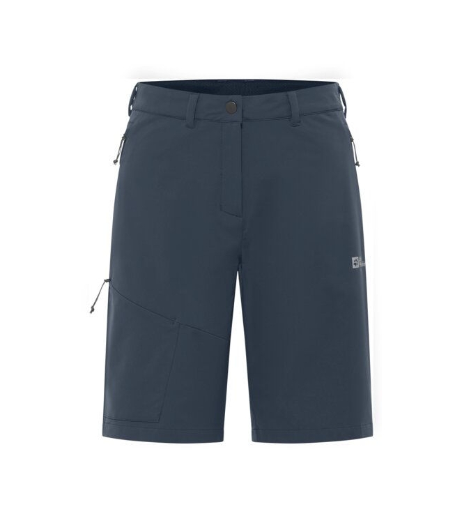 Jack Wolfskin Jack Wolfskin Pico Trail Shorts W c0412_midnight sky A63909 C0412_midnight sky Jack Wolfskin broeken A63909 geen kleur bij Leerentveldvrijetijd.nl