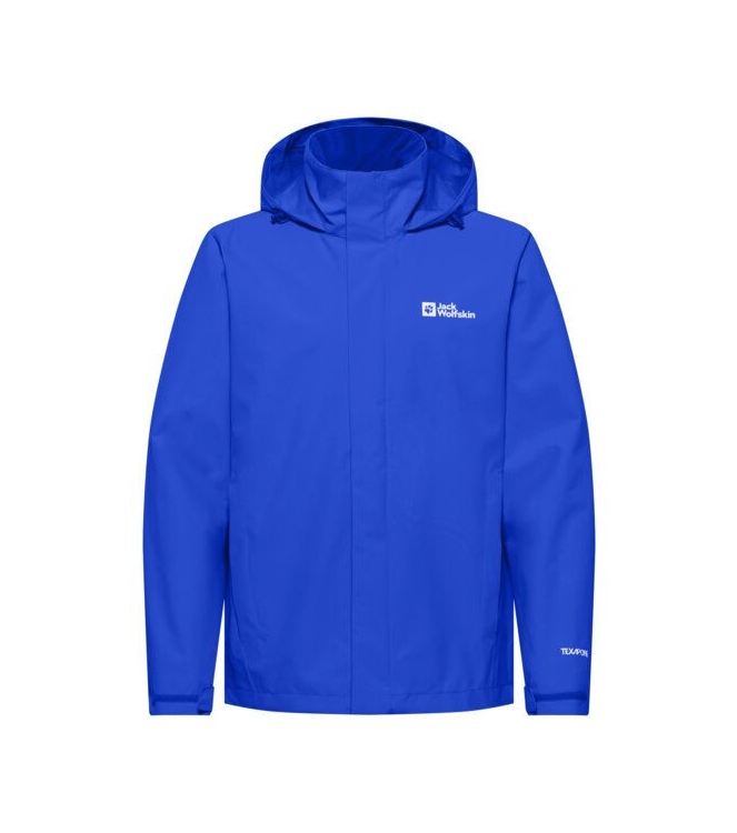 Jack Wolfskin Jack Wolfskin Trailtime 2L JKT M 1002_vibrant blue A63903 1002_vibrant blue Jack Wolfskin jassen A63903 donker bruin bij Leerentveldvrijetijd.nl