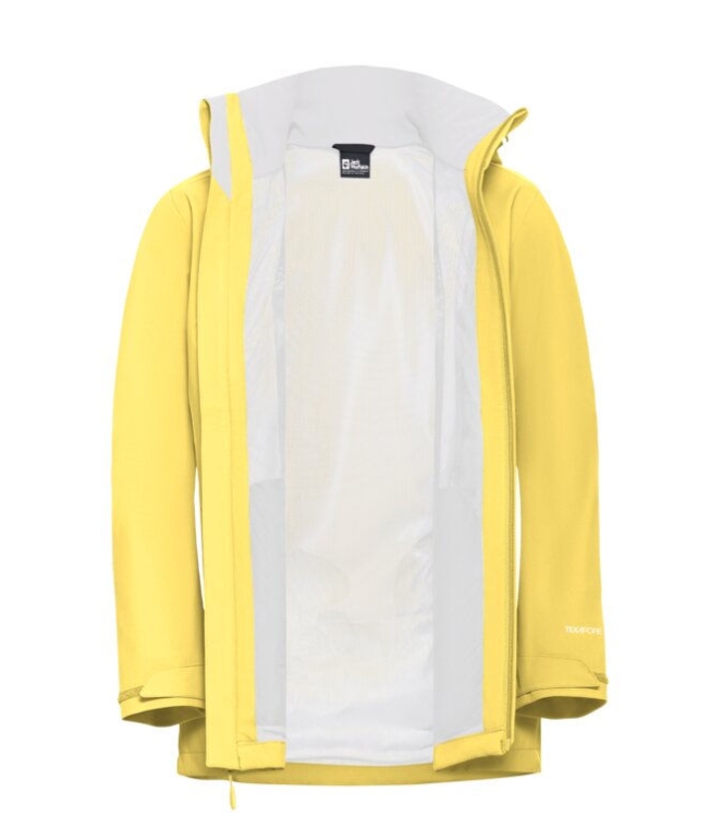 Jack Wolfskin jassen A63902 olijf bij Leerentveldvrijetijd.nl