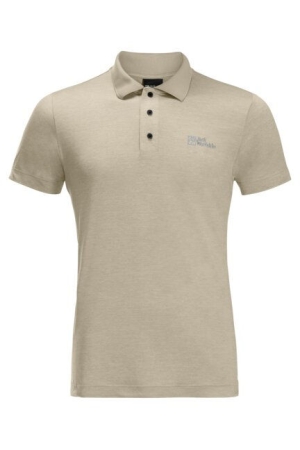 Jack Wolfskin Jack Wolfskin Travel Polo M T0202_stone heather Jack Wolfskin Jack Wolfskin Travel Polo M T0202_stone heather