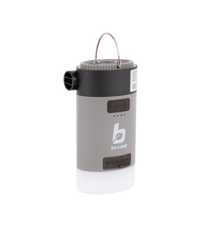 Bo-Camp Bo-Camp Pomp/lamp/power bank solar 3807200 Bo-Camp electra 3807200 ecru bij Leerentveldvrijetijd.nl