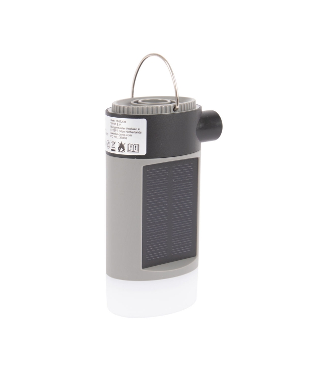 Bo-Camp Bo-Camp Pomp/lamp/power bank solar 3807200 Bo-Camp electra 3807200 ecru bij Leerentveldvrijetijd.nl