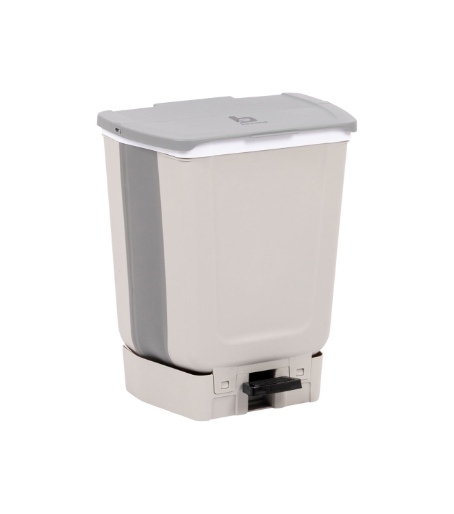 Bo-Camp Bo-Camp Afvalbak opvouwbaar 15ltr 5329979 Bo-Camp caravan 5329979 ecru bij Leerentveldvrijetijd.nl