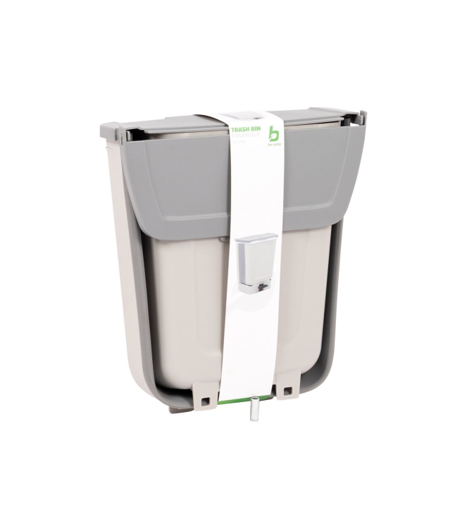 Bo-Camp Bo-Camp Afvalbak opvouwbaar 15ltr 5329979 Bo-Camp caravan 5329979 ecru bij Leerentveldvrijetijd.nl