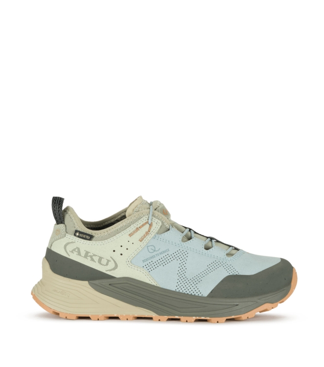 aku aku Omnia V-Light GTX Ws 578_light blue-light green 779 578_Light blue-Light Green aku wandelschoenen 779 lichtblauw bij Leerentveldvrijetijd.nl