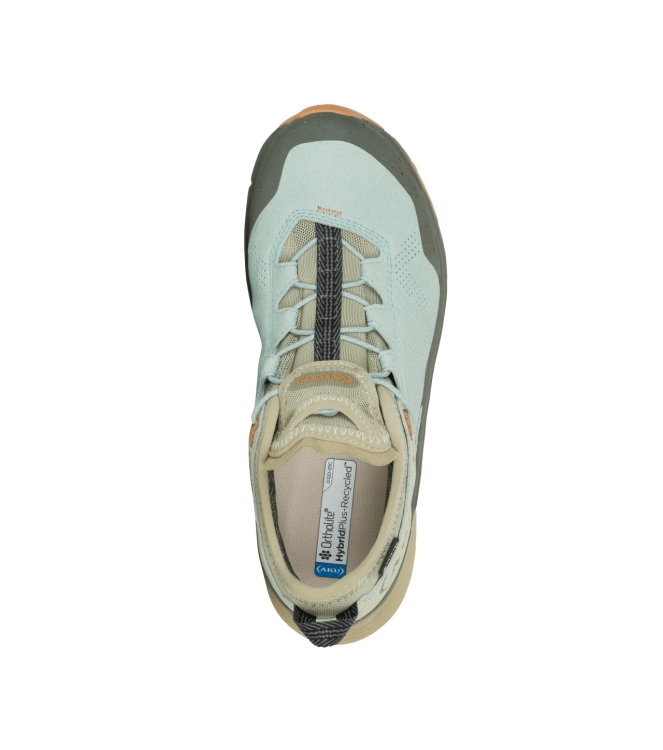 aku aku Omnia V-Light GTX Ws 578_light blue-light green 779 578_Light blue-Light Green aku wandelschoenen 779 lichtblauw bij Leerentveldvrijetijd.nl