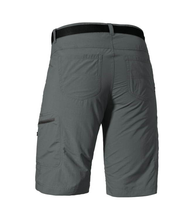 Schöffel Schöffel Shorts Silvaplana2 9830_asphalt 22088 9830_Asphalt Schöffel broeken 22088 zwart combinatie bij Leerentveldvrijetijd.nl