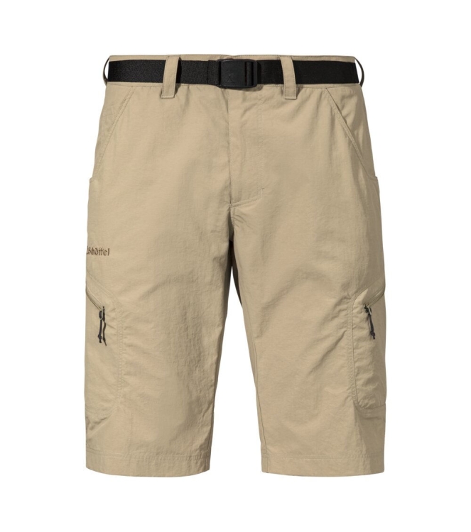 Schöffel Schöffel Shorts Silvaplana2 4705_brandon beige 22088 4705_Brandon Beige Schöffel broeken 22088 jeans bij Leerentveldvrijetijd.nl