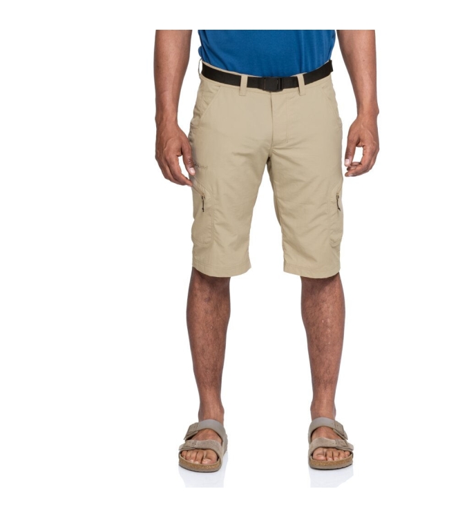 Schöffel Schöffel Shorts Silvaplana2 4705_brandon beige 22088 4705_Brandon Beige Schöffel broeken 22088 jeans bij Leerentveldvrijetijd.nl