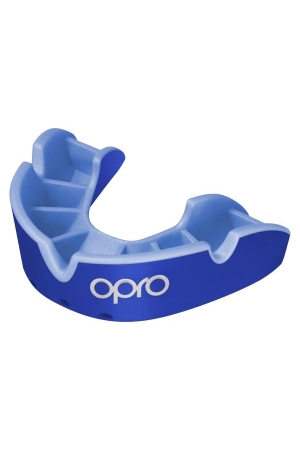 opro opro Silver Superior Fit Mouthguard 7755 Navy-Sky Blue