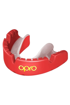 opro opro Gold Ultra Fit Mouthguard Braces 6200 Red-White opro opro Gold Ultra Fit Mouthguard Braces 6200 Red-White