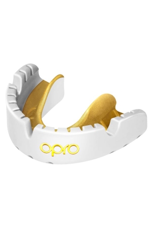 opro opro Gold Ultra Fit Mouthguard Braces 2220 White-Gold