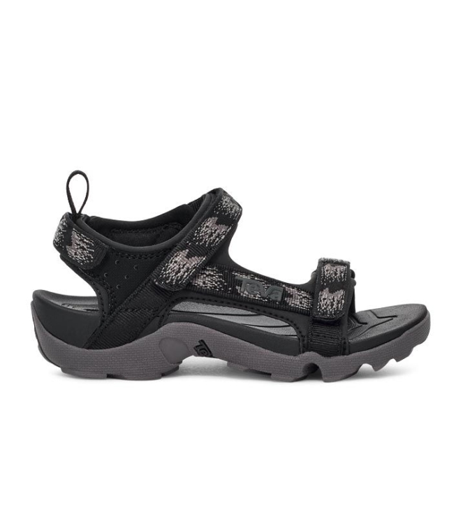 Teva Teva K Tanza Sandalen rainfall black/grey 1093489C-RLC Rainfall Black/Grey Teva sandalen 1093489C-RLC licht grijs bij Leerentveldvrijetijd.nl