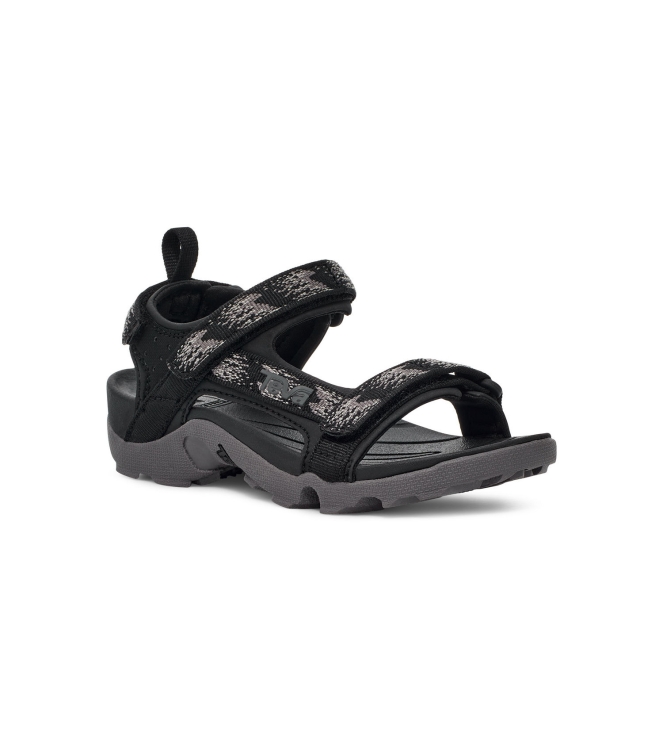Teva Teva K Tanza Sandalen rainfall black/grey 1093489C-RLC Rainfall Black/Grey Teva sandalen 1093489C-RLC licht grijs bij Leerentveldvrijetijd.nl