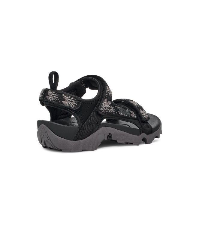 Teva Teva K Tanza Sandalen rainfall black/grey 1093489C-RLC Rainfall Black/Grey Teva sandalen 1093489C-RLC licht grijs bij Leerentveldvrijetijd.nl
