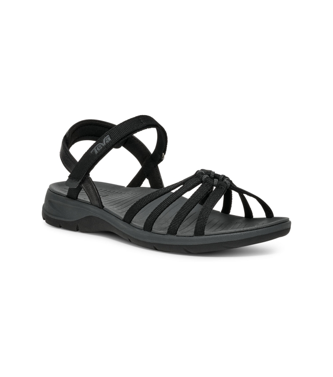 Teva Teva W TirraTraveler Sandalen black 1166130-BLK Black Teva sandalen 1166130-BLK licht grijs bij Leerentveldvrijetijd.nl