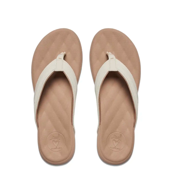 Reef Reef Cushion Harmony teenslipper sand CJ4571 Sand Reef slippers CJ4571 jeans bij Leerentveldvrijetijd.nl