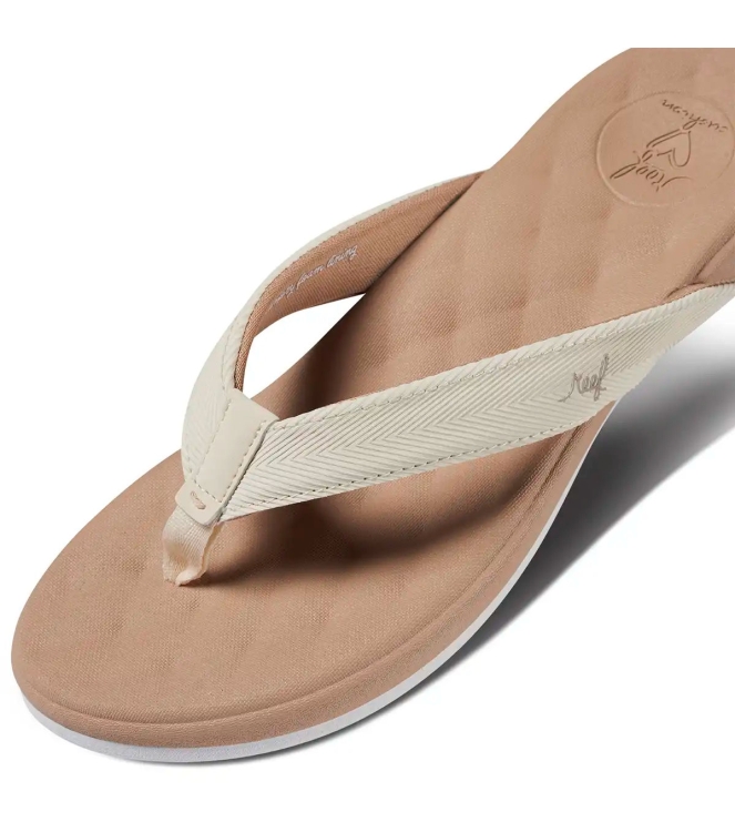 Reef Reef Cushion Harmony teenslipper sand CJ4571 Sand Reef slippers CJ4571 jeans bij Leerentveldvrijetijd.nl