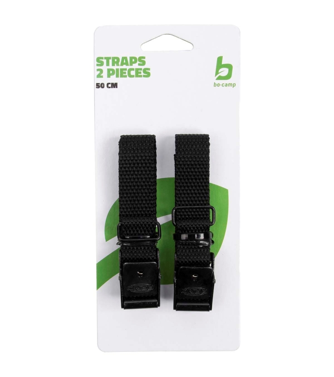 Bo-Camp Bo-Camp BC Bindriem 18mm/50cm krt 2st 5410175 Bo-Camp camping 5410175 ecru bij Leerentveldvrijetijd.nl