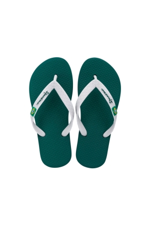 Ipanema Ipanema Classic Brasil Kids Slippers BB616_Green/Grey Ipanema Ipanema Classic Brasil Kids Slippers BB616_Green/Grey
