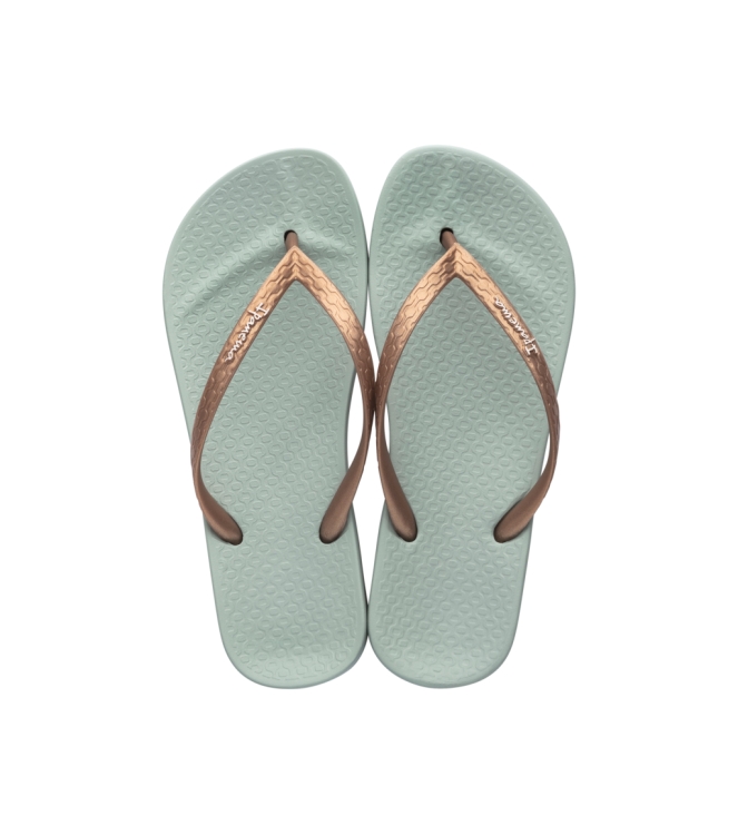 Ipanema Ipanema Anatomic Tan ag185_green IP 81030 AG185_Green Ipanema slippers IP 81030 blauw bij Leerentveldvrijetijd.nl