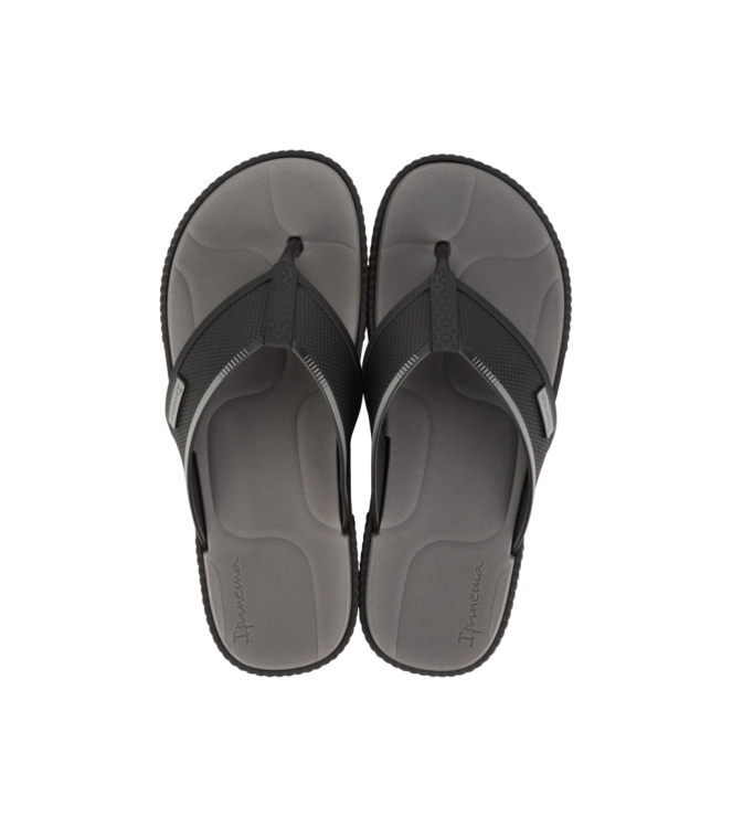 Ipanema Ipanema Vintage as396_grey/black IP 83542 AS396_Grey/Black Ipanema slippers IP 83542 lichtblauw bij Leerentveldvrijetijd.nl