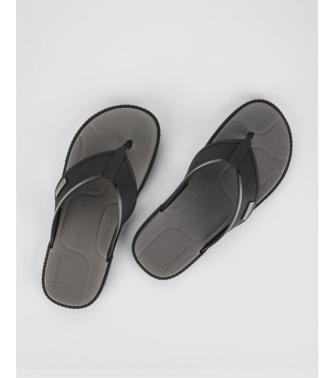 Ipanema Ipanema Vintage as396_grey/black IP 83542 AS396_Grey/Black Ipanema slippers IP 83542 lichtblauw bij Leerentveldvrijetijd.nl