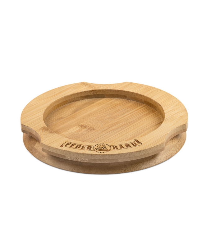 Feuerhand Feuerhand Bamboe Onderzetter Stormlamp 276 FH 276-COASTER Feuerhand caravan FH 276-COASTER ecru bij Leerentveldvrijetijd.nl