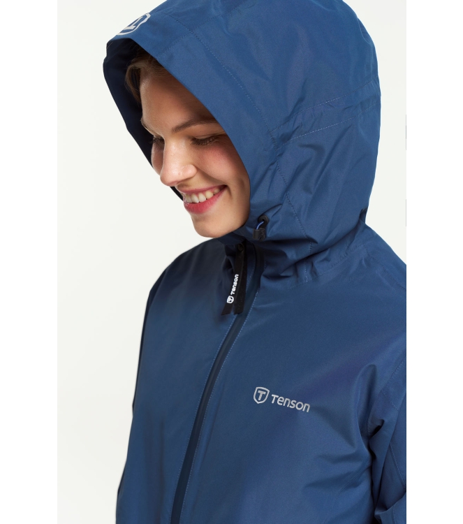 Tenson Tenson Winga Rain Jacket W 964 - dark blue 5018049 964 - Dark Blue Tenson jassen 5018049 geen kleur bij Leerentveldvrijetijd.nl