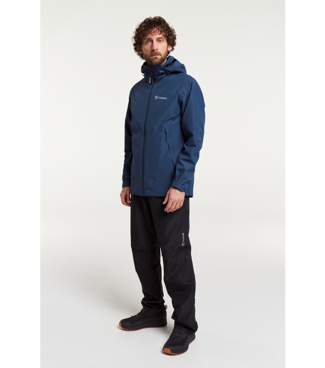 Tenson Tenson Winga Rain Jacket M 964 - dark blue 5018050 964 - Dark Blue Tenson jassen 5018050 geen kleur bij Leerentveldvrijetijd.nl