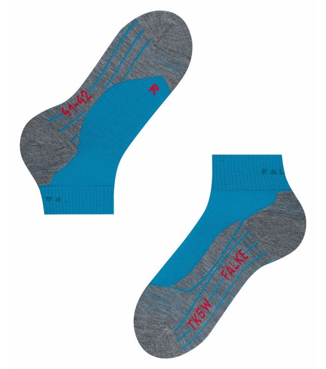 Falke wandelsokken 16473 6830 antraciet bij Leerentveldvrijetijd.nl