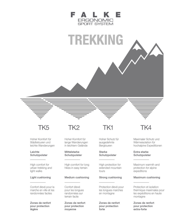 Falke wandelsokken 16473 6830 antraciet bij Leerentveldvrijetijd.nl