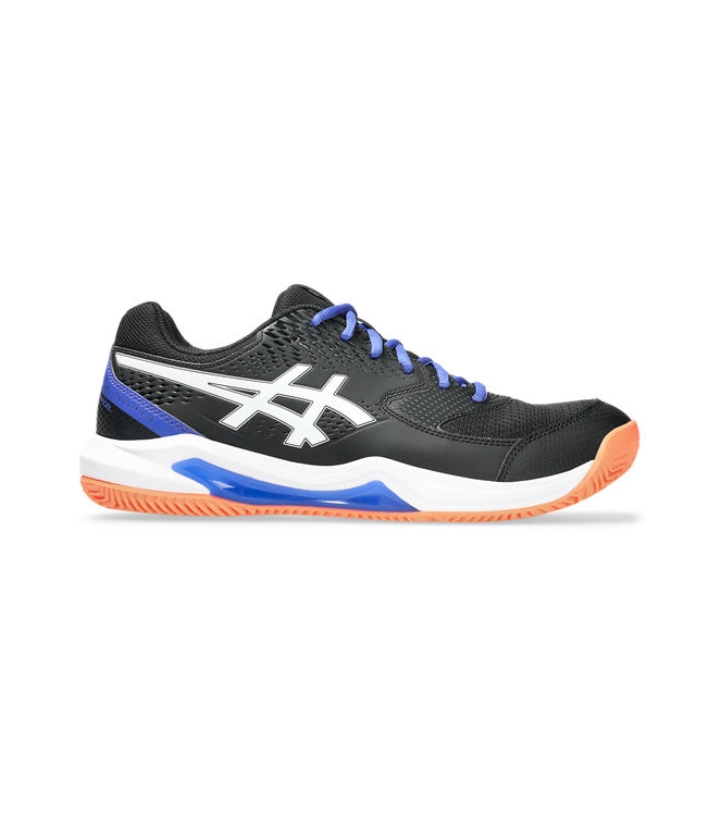 Asics Asics Gel-Dedicate 8 Padel 002_black / white 1041A414 002_Black / White Asics padel 1041A414 licht grijs bij Leerentveldvrijetijd.nl